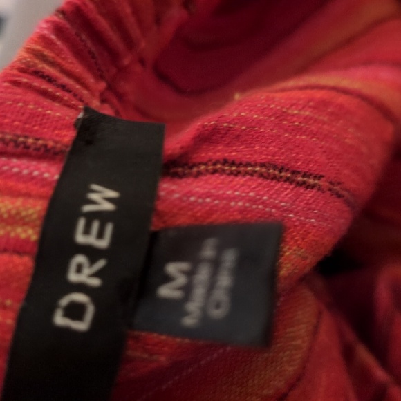 DREW Striped Romper Sleeveless Wide leg M - Picture 7 of 8